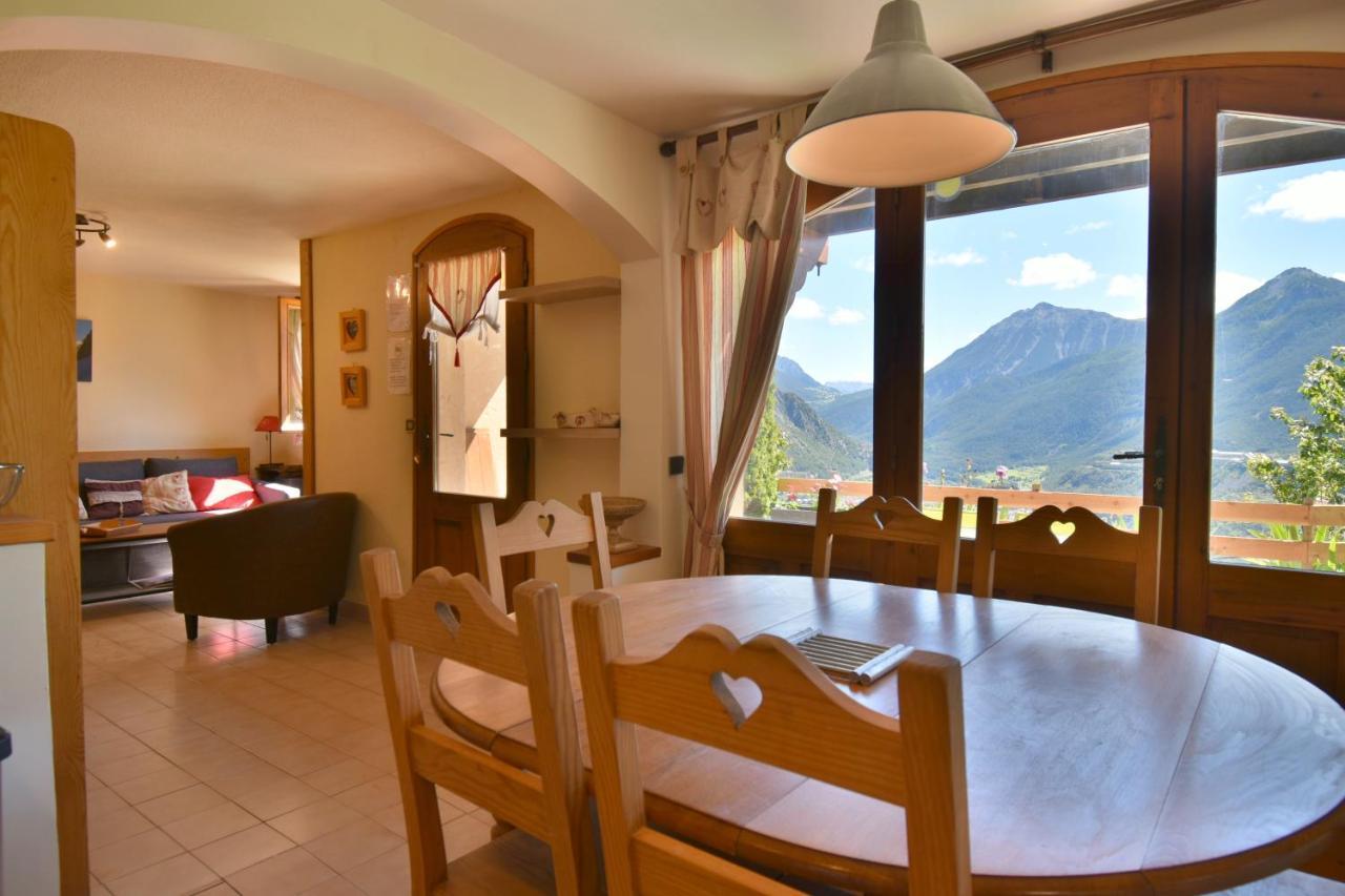 Chalet Serre Chevalier Avec Vue Exceptionnelle Puy-Saint-Pierre Exterior photo