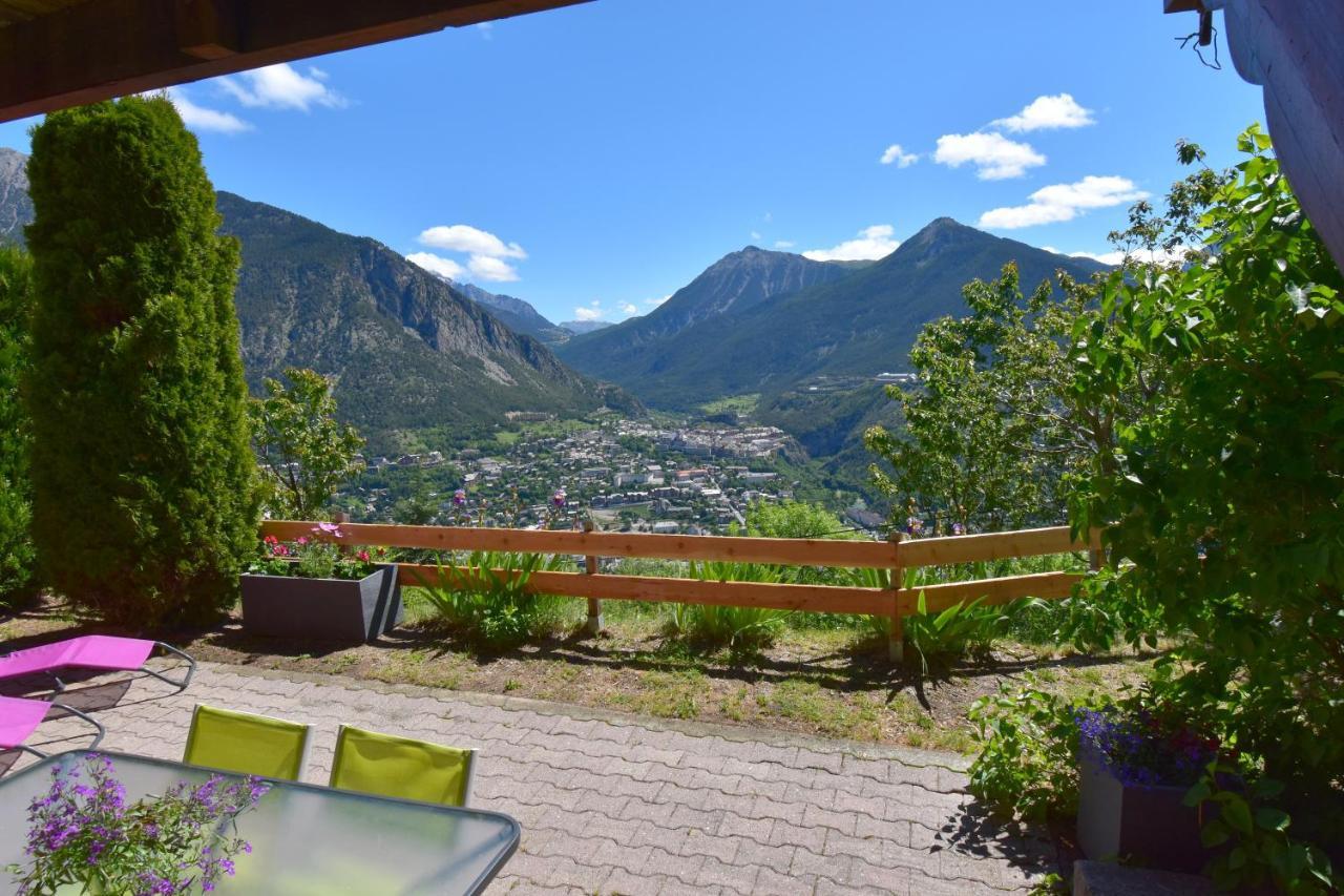 Chalet Serre Chevalier Avec Vue Exceptionnelle Puy-Saint-Pierre Exterior photo