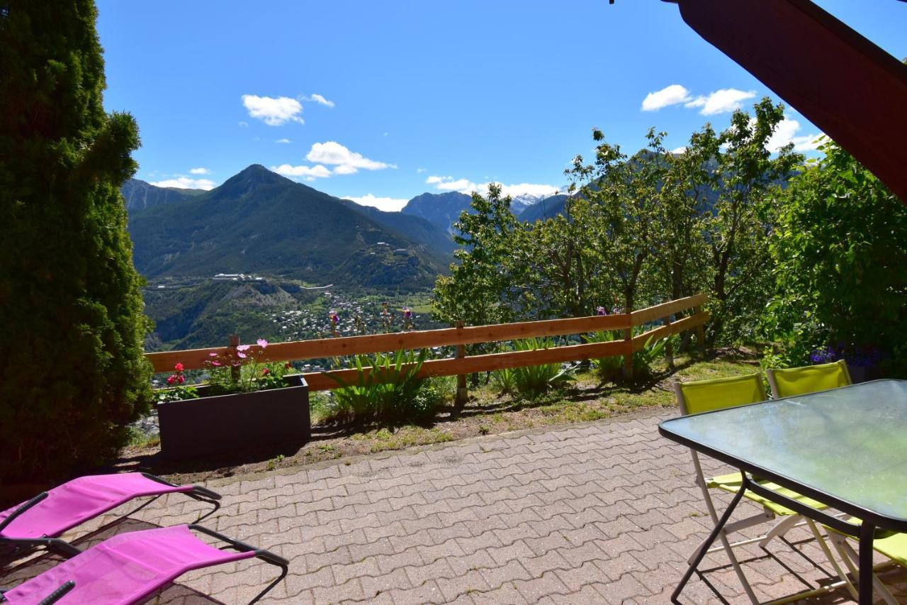 Chalet Serre Chevalier Avec Vue Exceptionnelle Puy-Saint-Pierre Exterior photo